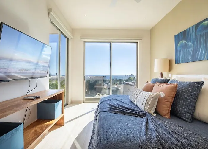 Apartment Ocean View Luxe Condo, 3br 3ba, 5 Minutes To Medano! Cabo San Lucas